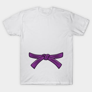 Purple belt Karate Kyokushin Wado Goju Shotokan Shito ryu T-Shirt